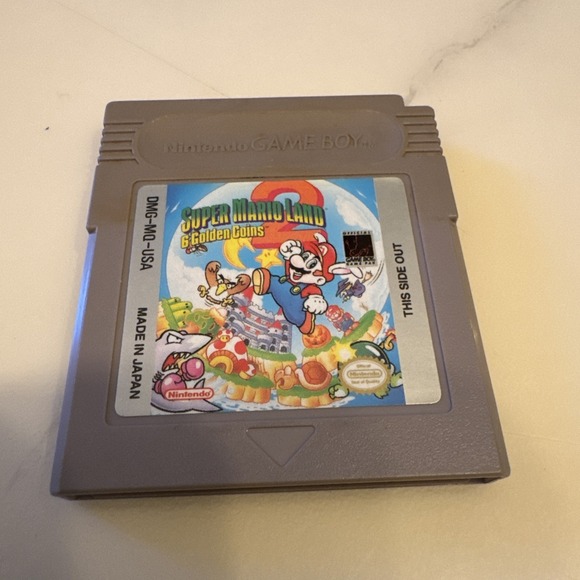 Other - Super Mario Land 2: 6 Golden Coins - Nintendo Gameboy - Tested Authentic